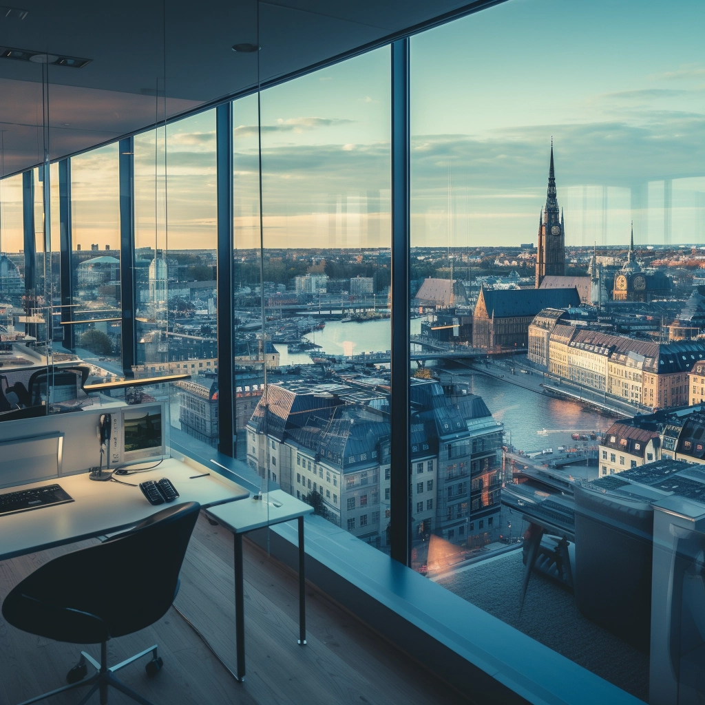 eqvor office view umeå