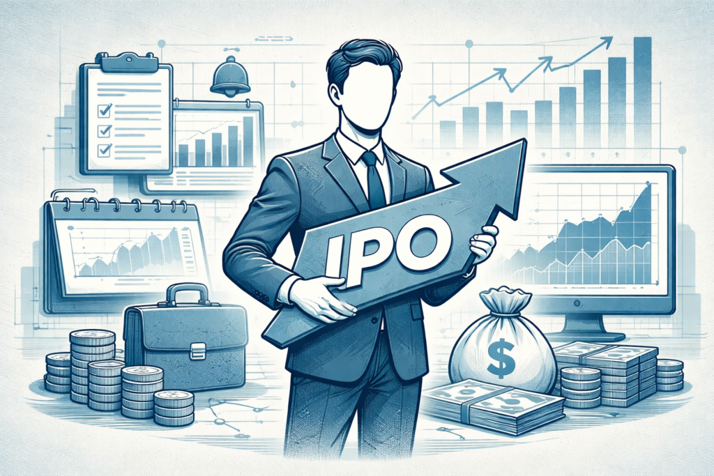 En man som håller en skylt